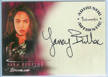 Witchblade TV Show A1 Yancy Butler - Sara Pezzini auto card
