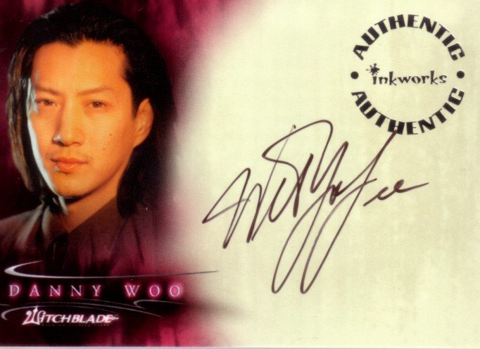 Witchblade TV Show A3 Will Yun Lee - Danny Woo auto card