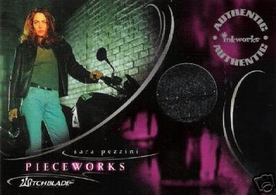Witchblade TV Show PW2 Jeans pieceworks insert card