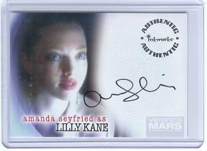 Veronica Mars season 1 A6 Amanda Seyfried - Lilly Kane auto card