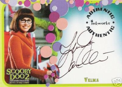 Scooby Doo 2 Monsters Unleashed A2 Linda Cardellini - Velma auto card