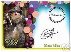 Scooby Doo 2 Monsters Unleashed A7 C. Ernst Harth - Miner 49'er auto card