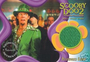 Scooby Doo 2 Monsters Unleashed PW5 Matthew Lillard - Shaggy Jacket Pieceworks insert card