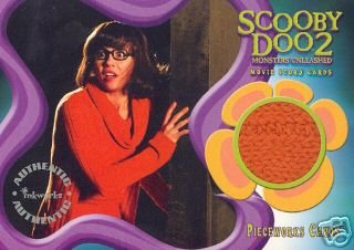 Scooby Doo 2 Monsters Unleashed PW8 Linda Cardellini - Velma Sweater Pieceworks insert card