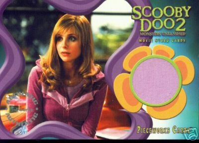 Scooby Doo 2 Monsters Unleashed PW11 Sarah Michelle Gellar - Daphne T-Shirt Pieceworks insert card