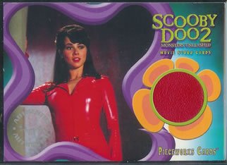 Scooby Doo 2 Monsters Unleashed PW12 Linda Cardellini - Velma Jumpsuit Pieceworks insert card