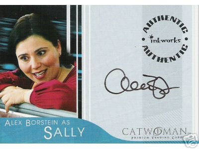 Catwoman movie A2 Alex Borstein - Sally auto card