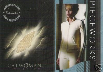 Catwoman movie PW8 Halle Berry - Patience Philips Jog Suit Bottom Pieceworks insert card