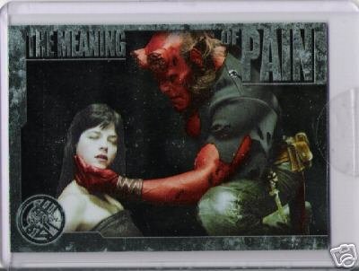 Hellboy movie CL1 Case Loader Topper insert card