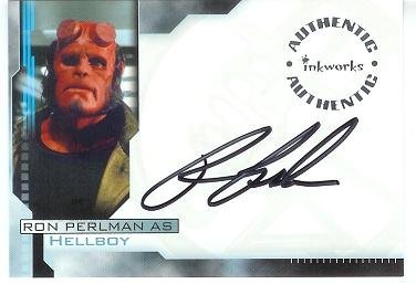 Hellboy movie A1 Ron Perlman - Hellboy auto card