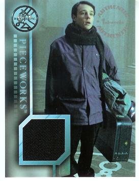 Hellboy movie PW6 Rupert Evans - Agent Myers Pants Pieceworks insert card
