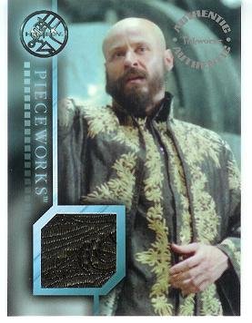 Hellboy movie PW9 Karel Roden - Grigori Rasputin Vest Robe Pieceworks insert card