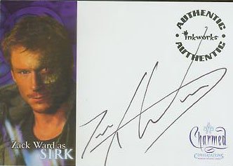 Charmed Conversations A9 Zack Ward - Sirk auto card