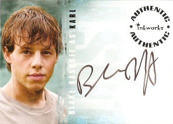 Lost season 3 A32 Blake Bashoff - Karl auto card