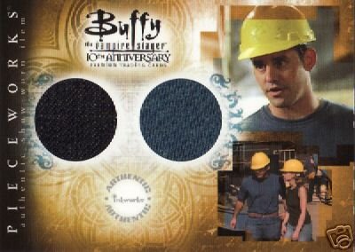 Buffy 10th Anniversary PW5 Nicholas Brendon - Xander T-Shirt & Jeans Dual Pieceworks insert card