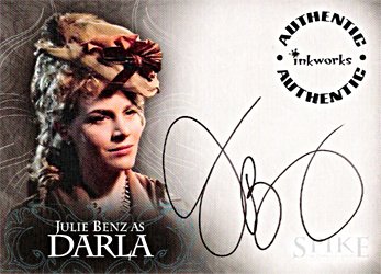 Spike the Complete Story A3 Julie Benz - Darla auto card