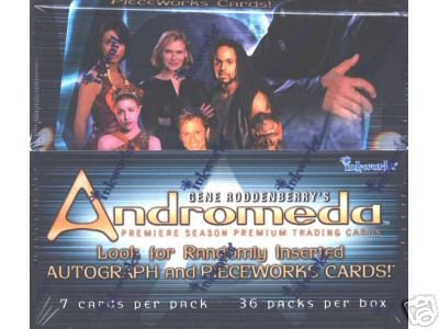 Andromeda season 1 trading cards - Factory Sealed Box - 36 packs