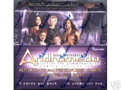Andromeda Reign of the Commonwealth trading cards - Factory Sealed Box - 36 packs