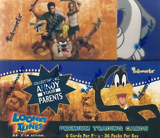Looney Tunes Back in Action BIA trading cards - Factory Sealed Box - 36 packs