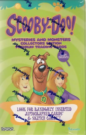 Scooby Doo Mysteries & Monsters trading cards - Factory Sealed Hobby Box - 24 packs