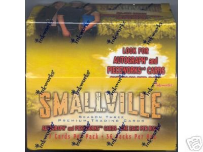 Smallville season 3 trading cards - Factory Sealed Box - 36 packs