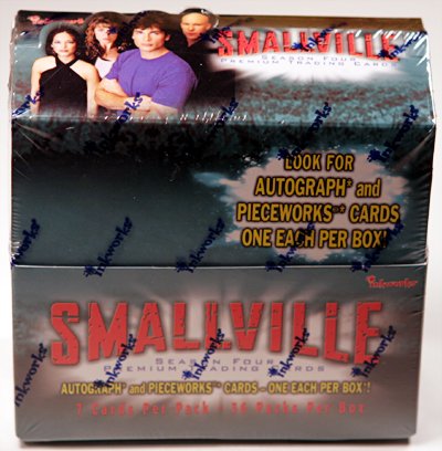 Smallville season 4 trading cards - Factory Sealed Box - 36 packs