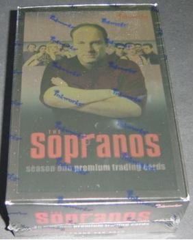 The Sopranos season 1 trading cards - Factory Sealed Box - 24 packs