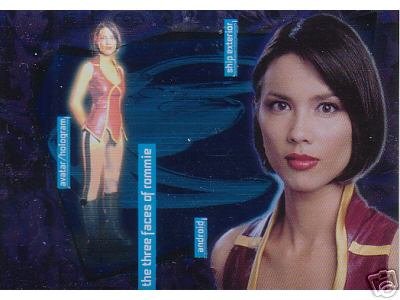 Andromeda Reign of the Commonwealth R1 Three Faces of Rommie insert card