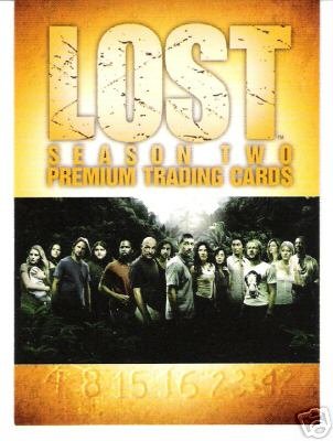 Lost season 2 complete trading card set - 90 cards - #1-90 - mint condition