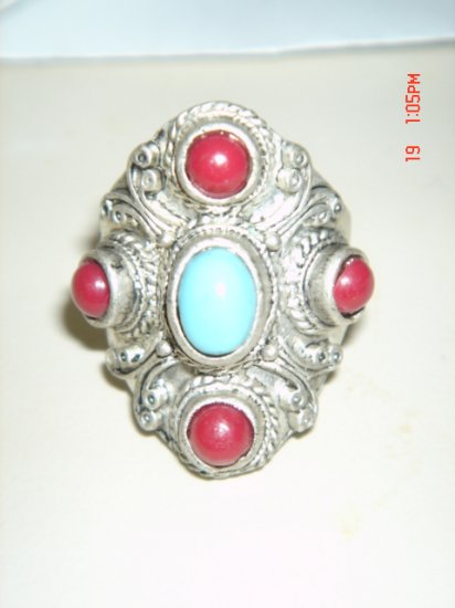 SILVER MANS RING