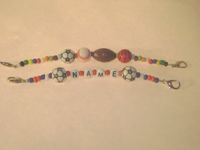 Custom Children's Sports Medical I.D. Alert Replacement Bracelet