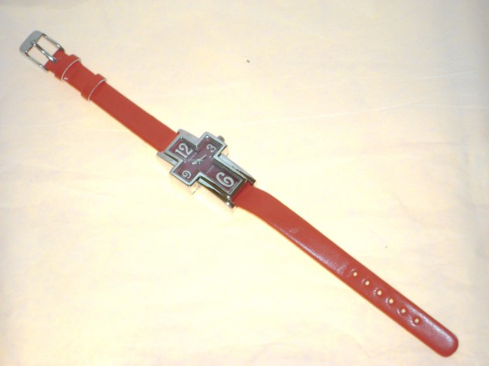 Cross Watch Red