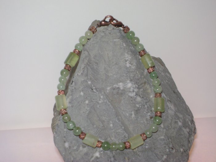 Jade & Copper B&R Medical Alert Bracelet