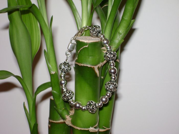 Sterling Silver Medical Alert I. D. Replacement Bracelet