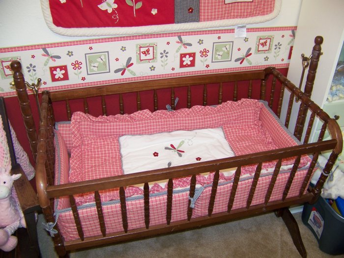 Lambs & Ivy Secret Garden Cradle Set