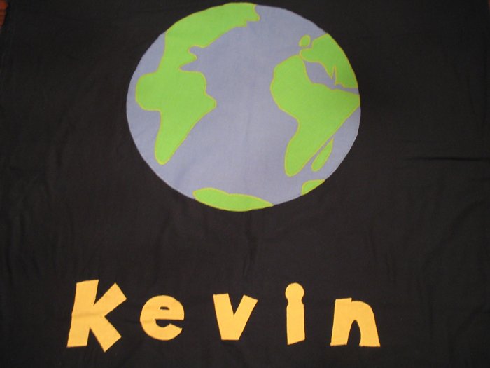 Personalized World 100% Cotton Quilt KEVIN **JUST REDUCED