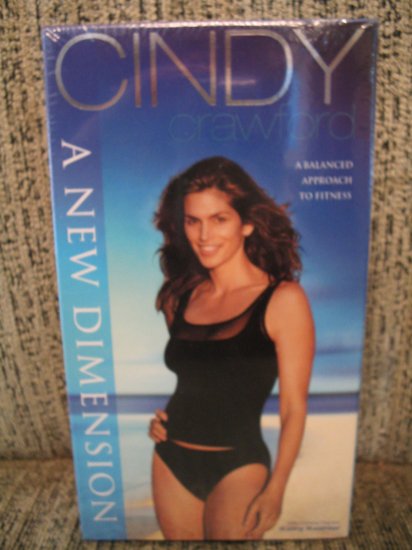 Cindy Crawford exercise fitness video A NEW DIMENSION- Lose Weight
