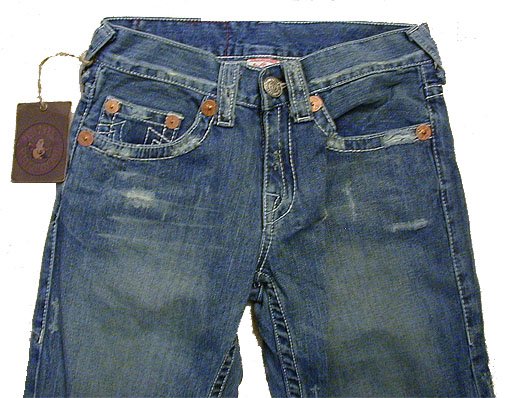 NWT True Religion Mens Bobby Clearwater Jeans Size 38