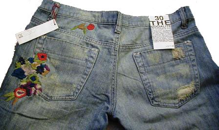 NWT Joe's Socialite Jeans Embroidery Size 32 LOOK