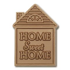 50 HOUSE SHAPE Home Sweet Home Engraved Chocolate Corporate Tradeshow Giveaways