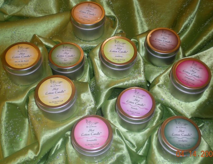 A Bit of Heaven Soy Wax Massage Oil Candle