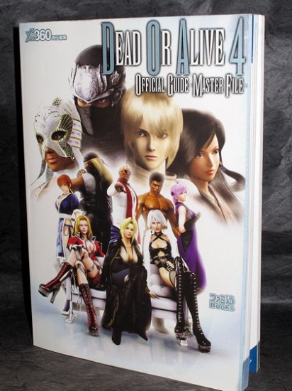 DEAD OR ALIVE 4 XBOX 360 GAME ART BOOK NEW JPN ORIGINAL