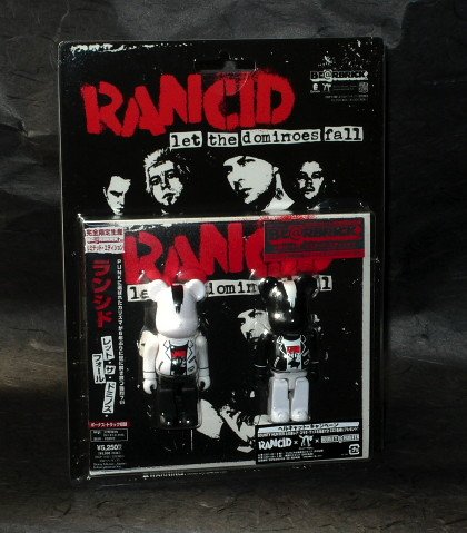 RANCID LET DOMINOES FALL BEARBRICK JAPAN CD LTD ED NEW