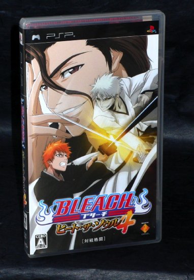 BLEACH HEAT THE SOUL 4 SONY PSP GAME JAPAN IMPORT