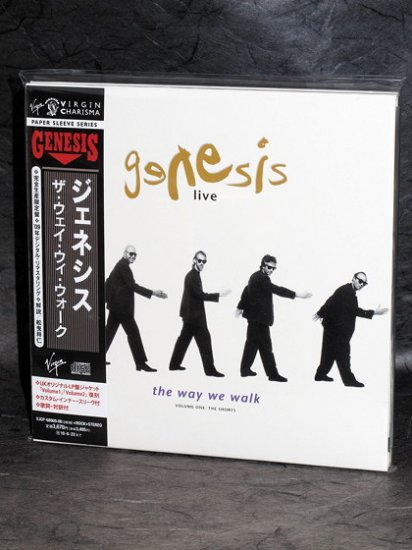 Genesis The Way We Walk Japan CD MINI LP NEW