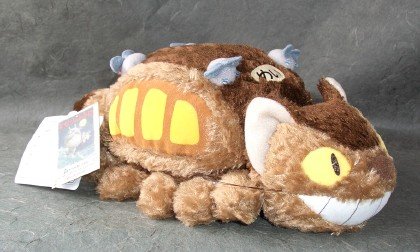 CATBUS NEKO BUS FLUFFY STUFFED PLUSH TOY TOTORO NEW