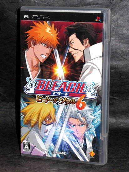 BLEACH HEAT THE SOUL 6 SONY PSP GAME JAPAN IMPORT