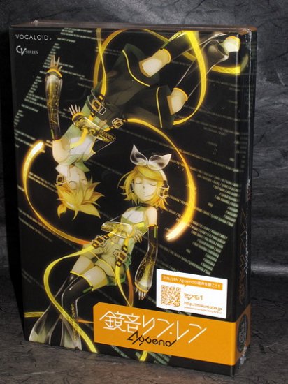 CRYPTON RIN LEN APPEND VOCALOID2 WINDOWS JAPAN NEW