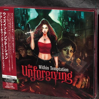 WITHIN TEMPTATION Unforgiving Japan Special Ed CD DVD