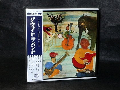 THE BAND MUSIC FROM BIG PINK Japan CD IN MINI LP SLEEVE TOCP-67391 NEW